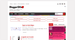 Desktop Screenshot of bloggergifs.com